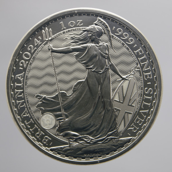 2 фунта, Карл 3, Великобритания, 2024, серебро, 