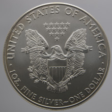 1 доллар, шагающая свобода, США, 2009, серебро, 